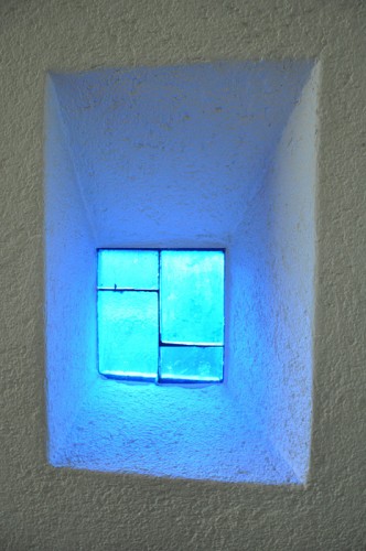 Fenster-blau