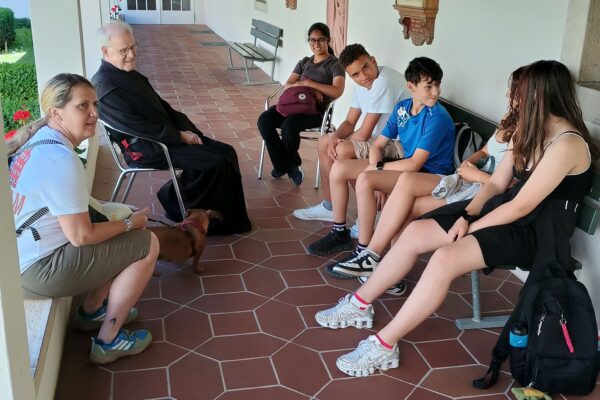 Ausflug der 6. und 7. Religionsklasse nach Maria Stein